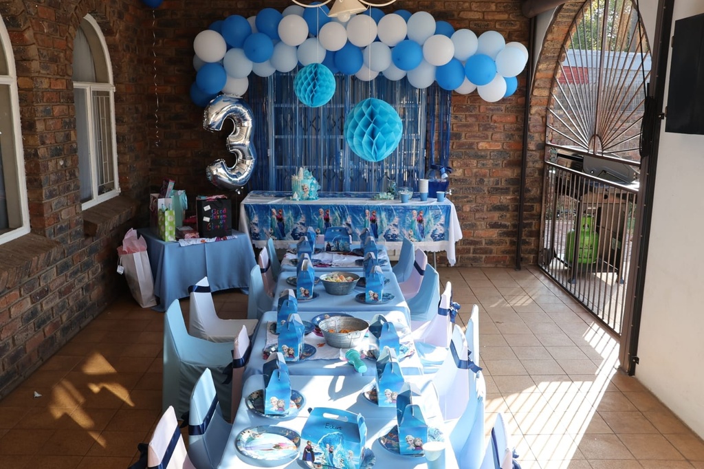 Kids Chair Cover - Light Blue 