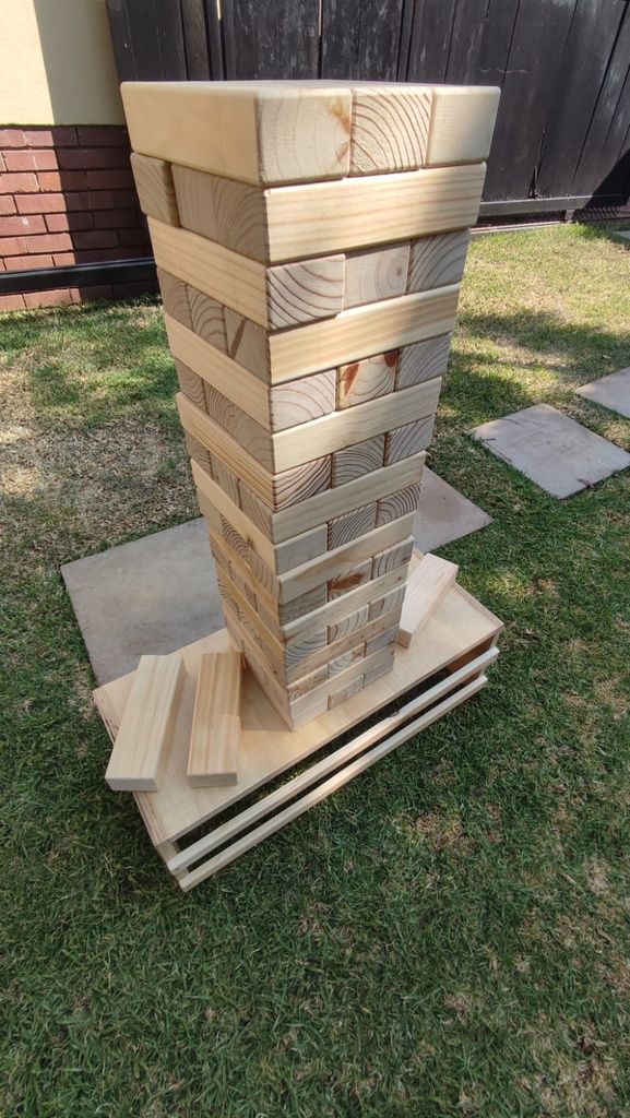 Large Garden Jenga