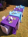 Kids Table Cover - Purple 