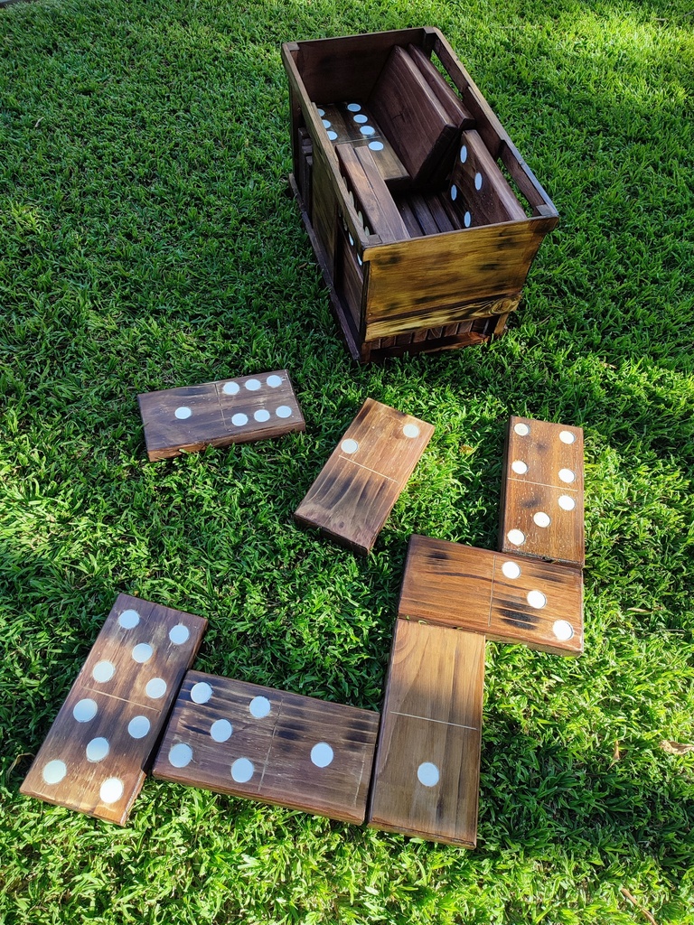 Large Garden Dominoes