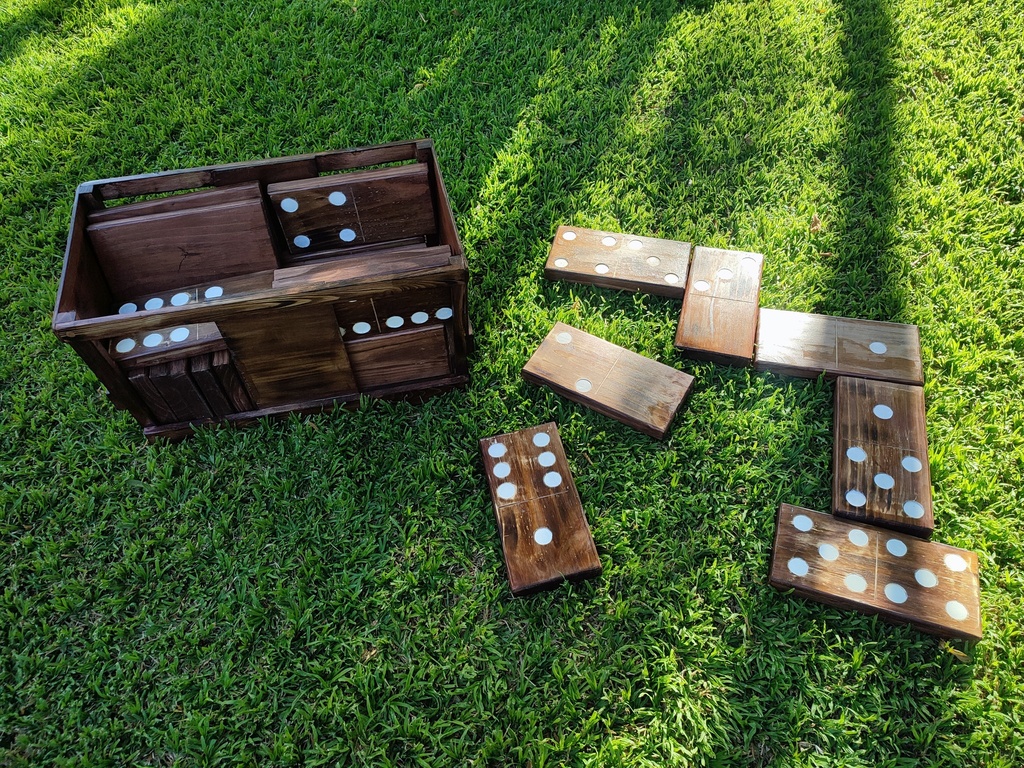 Large Garden Dominoes
